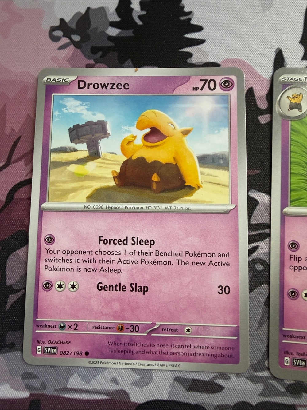 Drowzee & Hypno Evolution Lot | Shrouded Fable + Pokémon 151 + Scarlet & Violet - Picture 6 of 7
